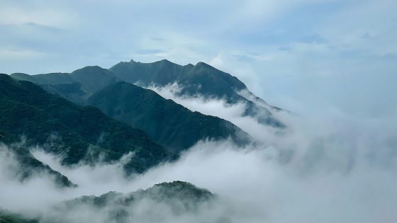 A view of Yangmin Mountain(Photo・wildeagle)